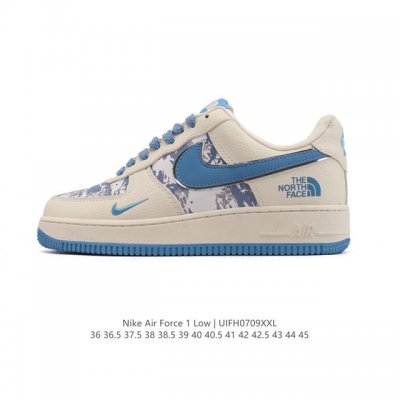 Company-level Af1 Nike Air Force 1 '07 Low Air Force One white shoes with thick