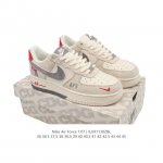 Nike Air Force 1 '07 Low, a versatile, platform, low-top, casual athletic sneak