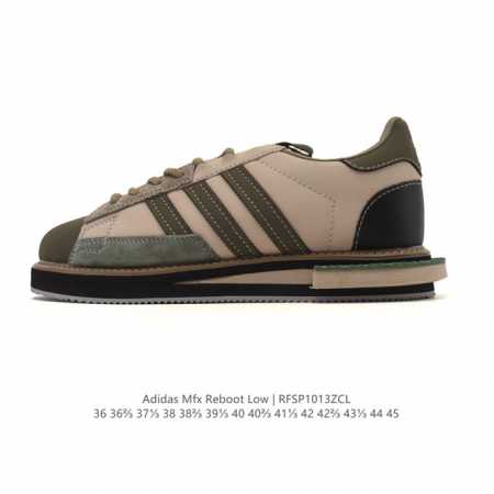 Adidas Originals Campus Mfx Reboot Low Die-cut Trefoil Lightweight Low-top Sneak - Click Image to Close