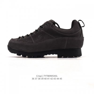 The company-level Italian old shoe factory Crispi's hiking shoes, thick-soled he