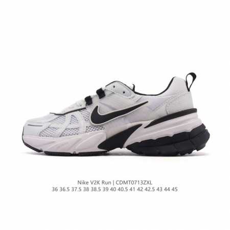 Nike V2K Run Shock-Absorbing, Anti-Slip Retro Low-Top Running Shoes. These incre - Click Image to Close