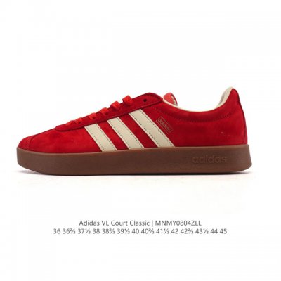 Adidas Vl Court Classic Shoes Sports and Leisure Sneakers German Training Shoes