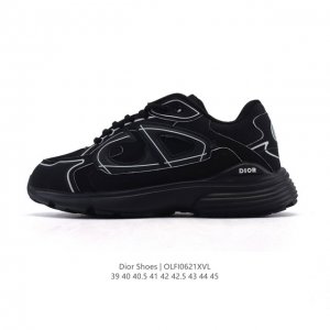 Corporate Dior Men's Shoes D-Connect Neoprene Sneakers Thick-soled Heightening D
