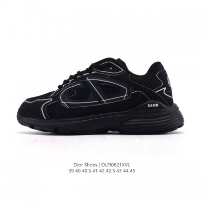 Corporate Dior Men's Shoes D-Connect Neoprene Sneakers Thick-soled Heightening D