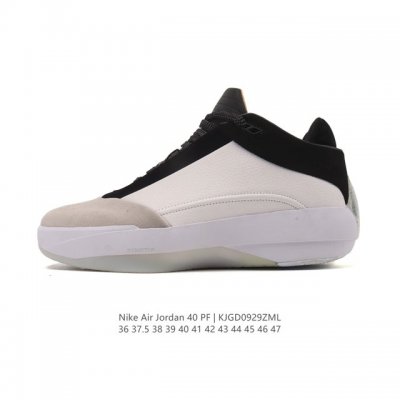 New Nike 2025 Air Jordan 40 PF Basketball Shoes for Men and Women HM9932-100. E