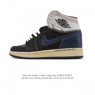 Nike Air Jordan 1 Mid Men's and Women's Basketball Shoes, Stylish and Lightweig
