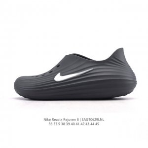 Nike Reactx Rejuven8 Beach Shoes Soft Rebound Wear-resistant Breathable Sandals