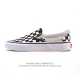 Vans Unisex Classic Slip-On Checkerboard Canvas Shoes Vulcanized Shoes Casual Lo