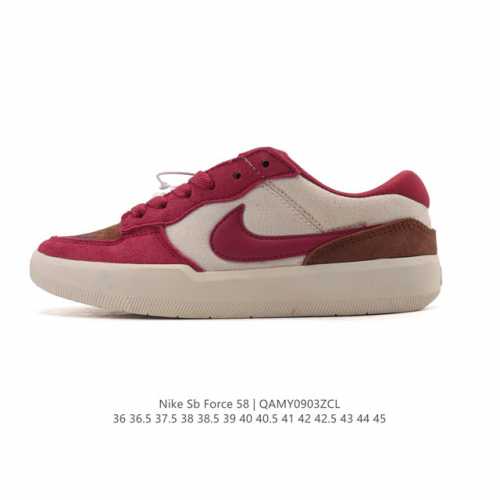 Nike SB Force 58 Skateboarding Shoe. Bringing cutting-edge innovation to the st
