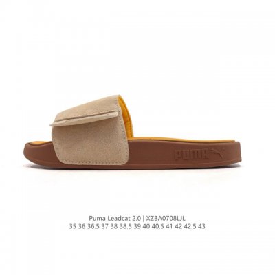 New company-level Puma Leadcat 2.0 Puma slippers for men and women Velcro upper