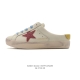 Golden Goose Deluxe Brand Sstar, an Italian Ggdb distressed sneaker, a trendy re