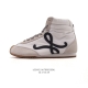 Corporate-level Loewe Ballet Runner leather and fabric stitching, simple round-