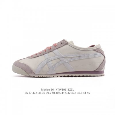 Asics women's shoes, genuine half-size, with arch insoles, Japanese classic bran