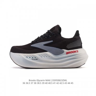 New, company-grade Brooks Glycerin Max: A comfortable, height-boosting shoe! Th