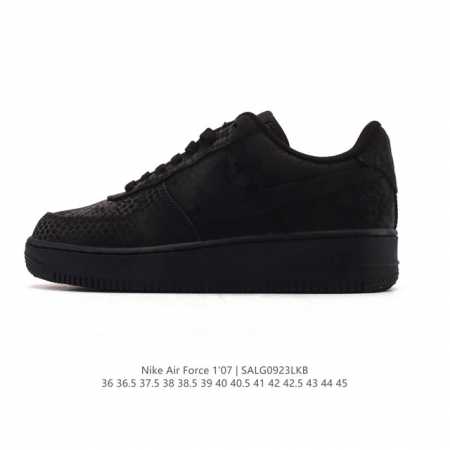 Nike Air Force 1 '07 Low, a versatile, low-top, cushioned white sneaker with a - Click Image to Close