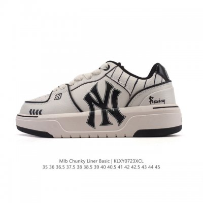 The popular Mlb Chunky Liner Basic senior shoe series features lightweight, heig