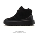 Genuine Ugg Retro High-Top Sneakers for Men and Women, Trendy Boots, Thick Sole,