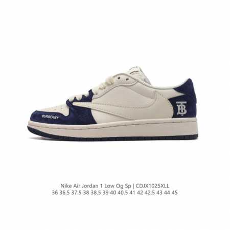 Nike Air Jordan 1 Low OG SP Military Blue AJ1 1 AJ1 1 aj1 1 TS Swoosh DDD QY118 - Click Image to Close