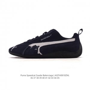 New arrival: the Balenciaga x Puma Ultrasoft Speedcat, a stylish retro sneaker
