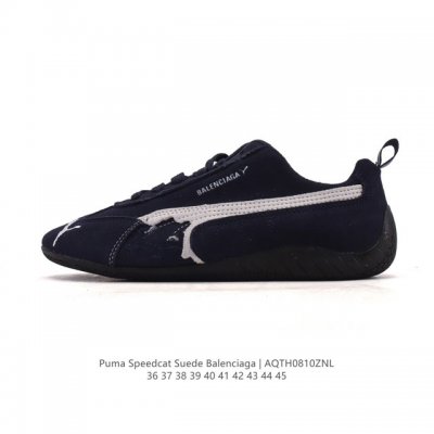New arrival: the Balenciaga x Puma Ultrasoft Speedcat, a stylish retro sneaker