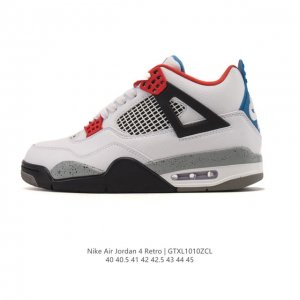 Company Grade Nike Air Jordan 4 Retro Og Michael Jordan AJ4 Mid-Top Retro Casual