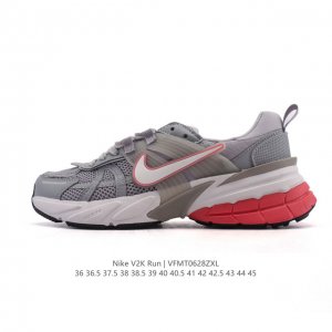 Nike V2K Run shock-absorbing and non-slip retro low-top sports running shoes are