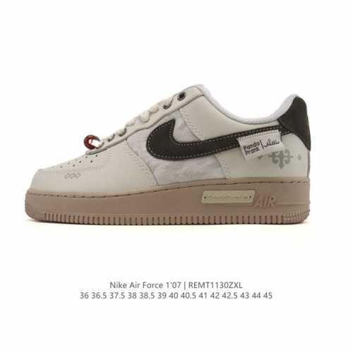 Nike Air Force 1 '07 Low, a low-top, versatile, platform, height-increasing cas