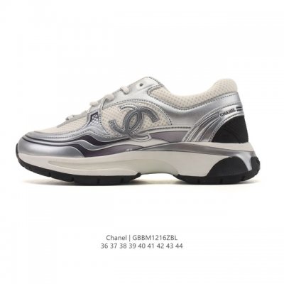 Company-grade Chanel women's shoes, new high-end sneakers and chunky sneakers! V