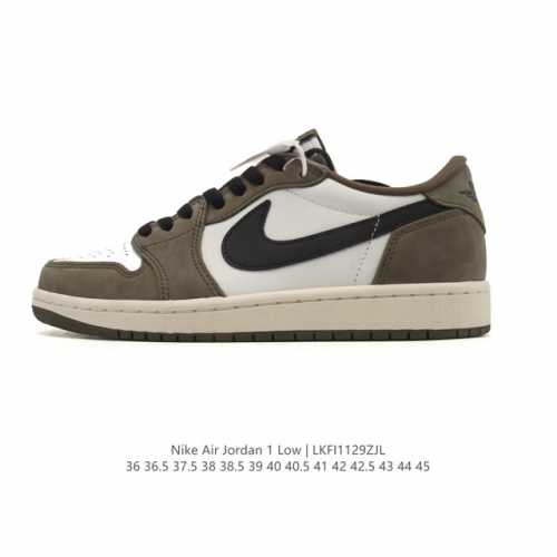 Factory Grade Nike Air Jordan 1 Low AJ1, a low-top retro-style casual basketbal