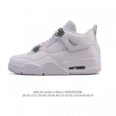 Corporate Nike Air Jordan 4 Retro Og Michael Jordan Aj4 Generation Joe 4 Mid-Top