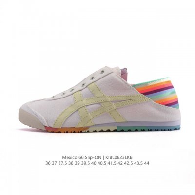 Authentic ASICS Onitsuka Tiger Mexico 66 Slip On Retro and stylish comfortable b