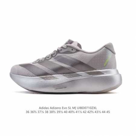 Adidas Adidas Adizero Evo Sl Sports Comfortable Non-slip Wear-resistant Low-top - Click Image to Close