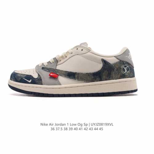 Corporate Nike Air Jordan 1 Low Og Sp Military Blue Aj1 Air Jordan 1 Inverted S