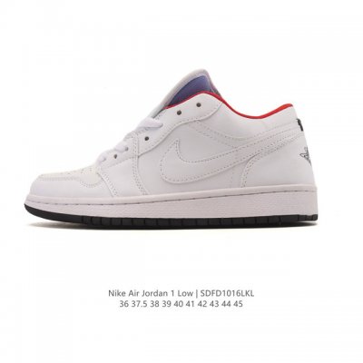 Nike Air Jordan 1 Low AJ1, a low-top retro-style casual basketball shoe. Inspire