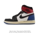 Nike Air Jordan 1 Mid Men's and Women's Basketball Shoes, Stylish and Lightweigh