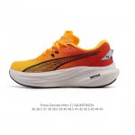 Genuine Puma Puma Deviate Nitro3 Men's and Women's 2025 New Running Shoes Shock