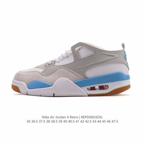 Nike Air Jordan 4 Retro Og Michael Jordan Aj4 Generation Joe 4 low-top retro cas