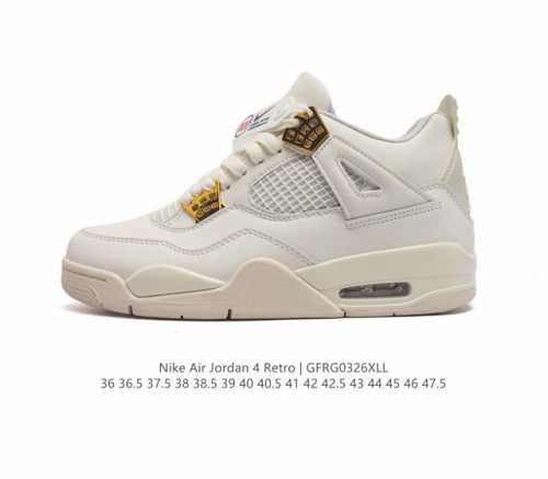 Nike Air Jordan 4 Retro Og aj4 4 Air Sole Aq9129-170 36 36.5 37.5 38 38.5 39 40