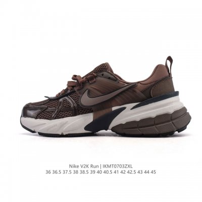 Nike V2K Run shock-absorbing and non-slip retro low-top sports running shoes are