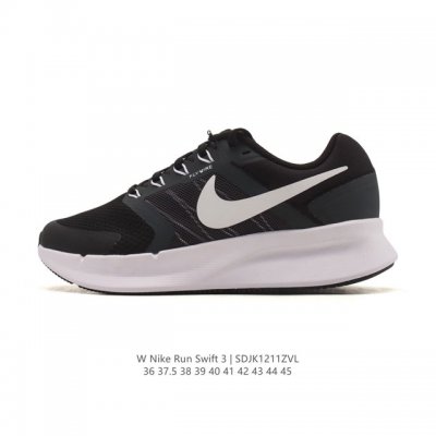 Nike Run Swift 3 Running Shoes - Lightweight, Breathable, Shock-Absorbing, Comf