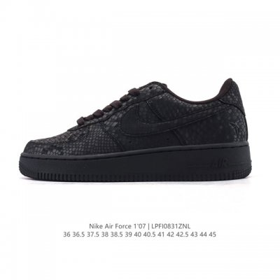 New company-grade Nike Air Force 1 '07 Low Air Force One cushioned, thick-soled