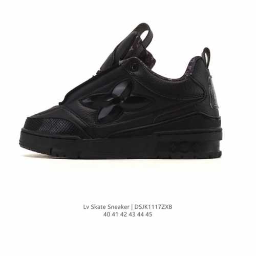 Louis Vuitton Lv (LV) Trainer Sneaker Low, a stylish and trendy platform sneake