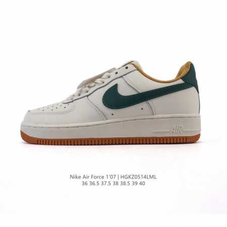 Nike Air Force 1 '07 Low Air Force One Low-Top Versatile White Shoes With Thick - Click Image to Close