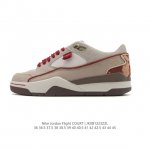 Nike Jordan Flight Court Fashionable Casual Non-Slip Durable Low-Top Sneakers R