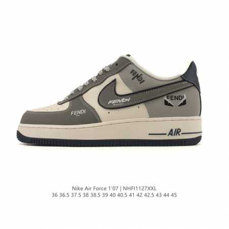 Company-grade Nike Air Force 1 '07 Low, 2025 new model, thick-soled, height-inc - Click Image to Close