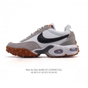 Nike Air Max Waffle Sp Action Green Casual Running Shoes Air Cushioning Sports S