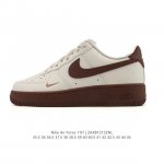 Company-grade Nike Air Force 1 '07 Low, comes with a free logo cleaning brush. T