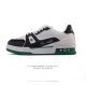 Louis Vuitton Lv 3DLogo LvLouis Vuitton Trainer Sneaker Low 39-45 Oijk0510Zcl