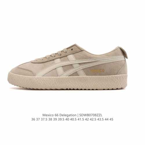 Genuine ASICS Mexico 66 Delegation casual fashion sports shoes are upgraded wit
