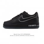 Nike Air Force 1 '07 Air Force One low-top, versatile, thick-soled, height-enha
